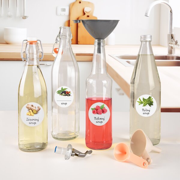 Samolepky na fľaše Zázvorový sirup