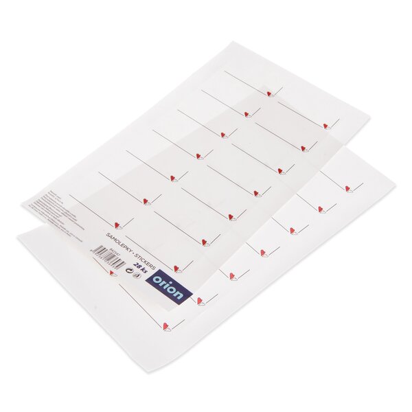 Samolepky SRDIEČKA prázdne