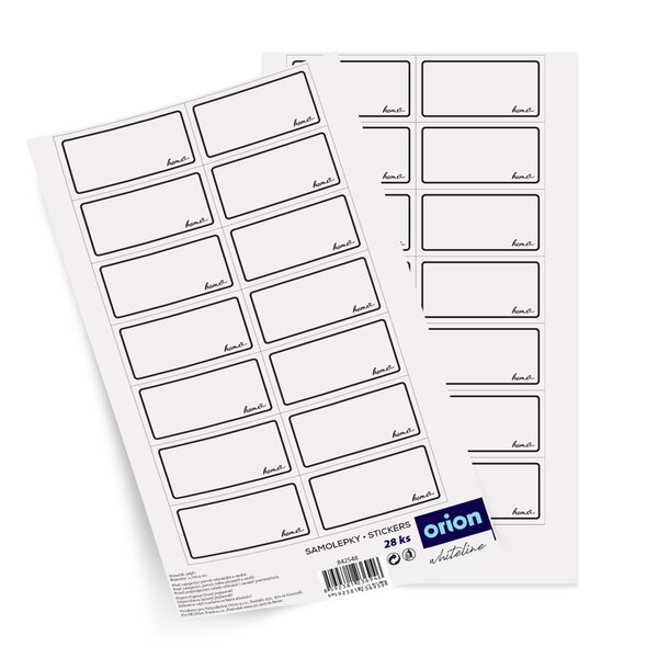 Samolepky na koreničky WHITELINE