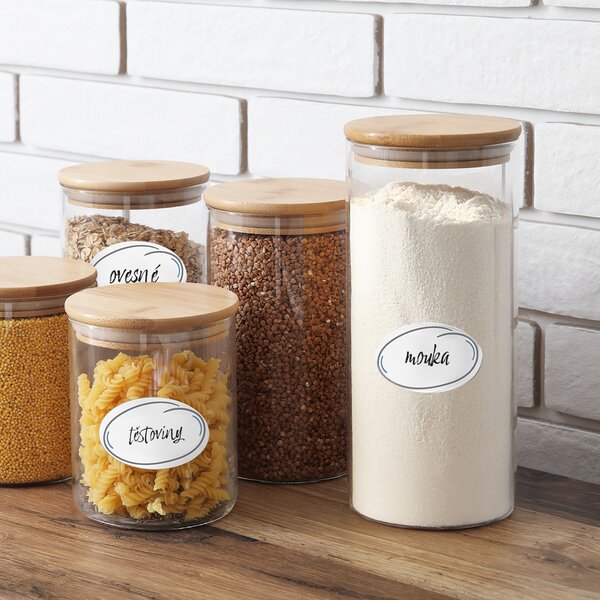 Samolepky na dózy prázdne