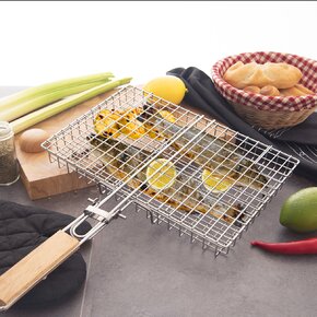 Grilovacia mriežka košík 32x22 cm