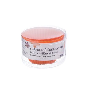 Forma na pečenie MUFFINY 6 ks