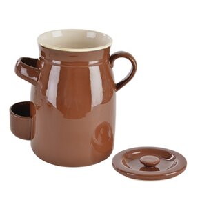 Nakladací hrniec s kliešťami zelák 2,5 l