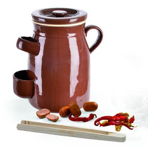 Nakladací hrniec s kliešťami zelák 2,5 l