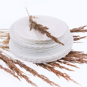 Jedálenská sada LUNA vlnky 18 dielov