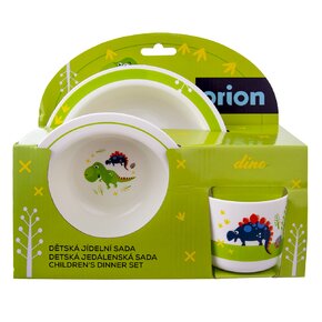 Jedálenská detská sada dino 3 diely