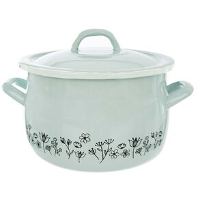 Hrniec LÚKA zelený s pokrievkou 4,8 l