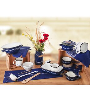 Hrnček MODROBIELA Belly 0,8 l