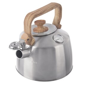 Čajník s píšťalou a teplomerom 3,2 l