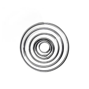 Vykrajovačka koliesko sada 6 ks