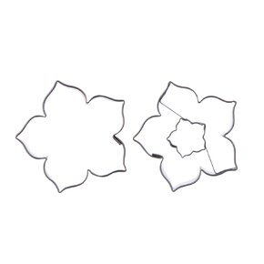 Vykrajovačka lilie sada 2 ks