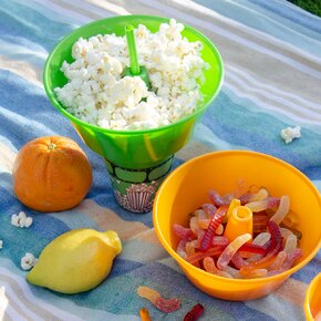 Pohár s miskou a slamkou 0,55 l