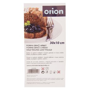 Forma na pečenie srnčí chrbát 30x10 cm