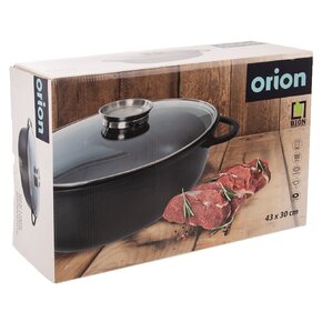 Pekáč Aroma s poklopom 43x30 cm