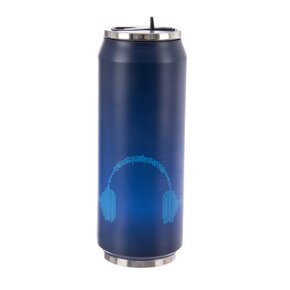 Termoska plechovka 0,5 l slúchadlá