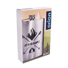 Vrecková fľaša Ať ti to šlape 0,24 l