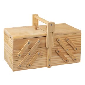 Kazeta na šitie rozkladacia 30x18x19 cm