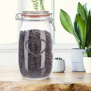 Dóza s klipovým uzáverom Bela 1,5 l srdce