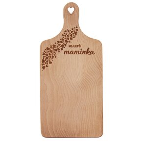 Doska na krájanie NEJLEPŠÍ MAMINKA 30x14 cm