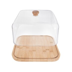 Servírovacia doska s poklopom 30x30x17 cm