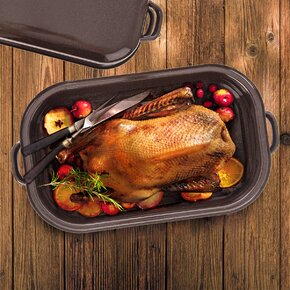 Pekáč Belis s poklopom 37,5x22,5 cm