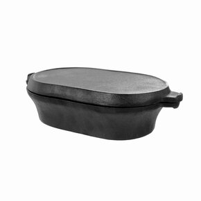 Pekáč s poklopom LIATINA 28x16 cm