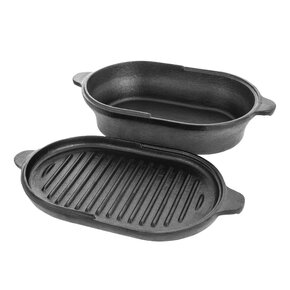 Pekáč s poklopom LIATINA 28x16 cm