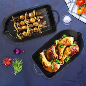 Pekáč LIATINA SMALT obojstranný 42,5x22 cm