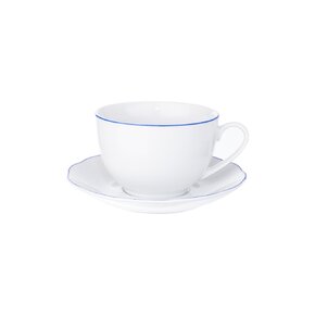 Hrnček s podšálkou Blue line 0,28 l