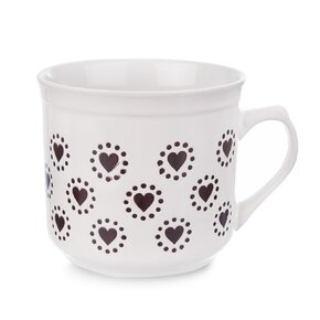 Hrnček varák SRDCE 0,5 l