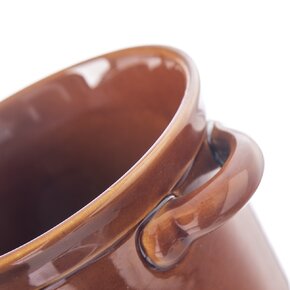 Hrniec na sadlo s vekom 0,7 l 