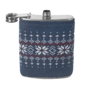 Vrecková fľaša Vianočný svetr 0,24 l