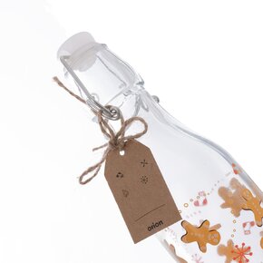 Fľaša s klip uzáverom PERNÍČEK 0,29 l