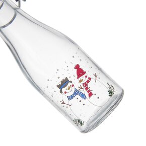 Fľaša s klip uzáverom SNEHULIAK 0,16 l