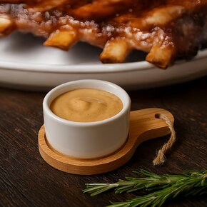 Servírovacia miska s táckou WHITELINE