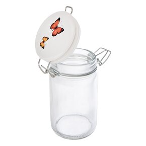 Dóza s klipovým uzáverom JAR motýľ 0,25 l