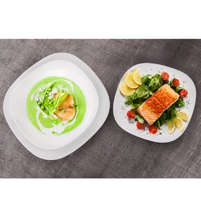 Dezertný tanier LUNA 20x20 cm