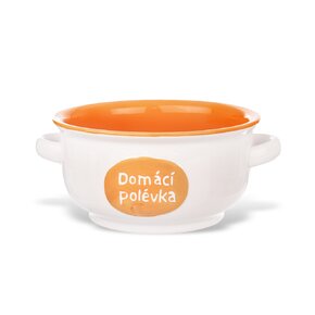 Miska DOMÁCÍ POLÉVKA s uchy pr. 16 cm