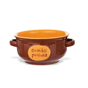 Miska DOMÁCÍ POLÉVKA s uchy pr. 16 cm