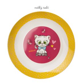 Jedálenská detská súprava KOCÚRY 3 diely