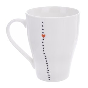 Hrnček Duo Love SRDCE 0,38 l