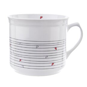 Darčekový hrnček varák s vreckom SRDIEČKA 0,5 l