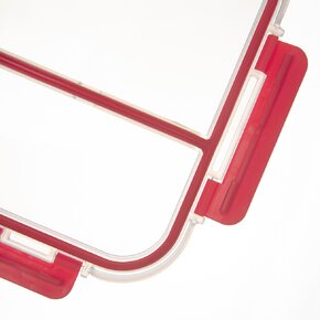 Zapekacia miska delená s vekom 21x16x7 cm