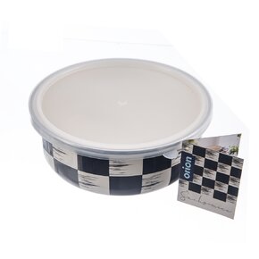 Miska ŠACHOVNICA Lem s vekom pr. 19 cm