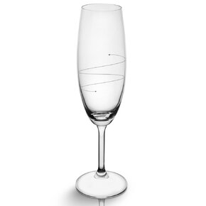 Pohár na sekt vlnka 0,22 l 2 ks