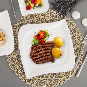 Plytký tanier MONA Musica 25x25 cm