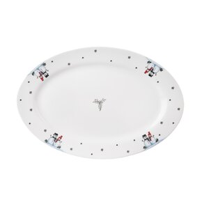 Servírovací tanier SNEHULIAK 30x20,5 cm