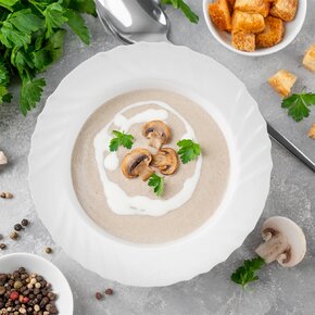 Hlboký tanier LUNA vlnky pr. 23 cm