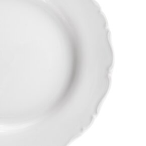 Plytký tanier MONA lem pr. 24,5 cm