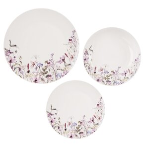 Jedálenská sada LÚKA 18 dielov